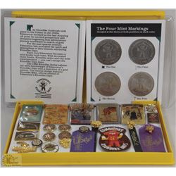 COLLECTION KLONDIKE DAYS COLLECTIBLES INCLUDING