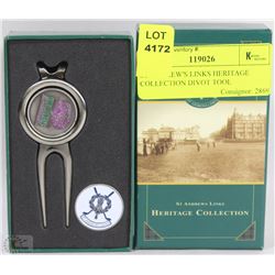 ST ANDREW'S LINKS HERITAGE COLLECTION DIVOT TOOL