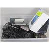 Image 1 : BOX WITH CELL PHONES AND CHARGERS - VARIOUS MAKES