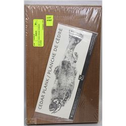 SET OF 2 NEW CEDAR COOKING PLANKS