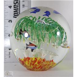 ART GLASS PAPERWEIGHT