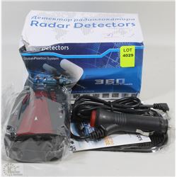 NEW 360 DEGREE RADAR DETECTOR