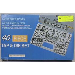 40PC TAP & DIE SET