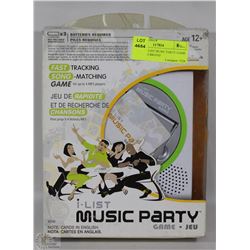 VINTAGE I-LIST MUSIC PARTY GAME BY HASBRO BRAND