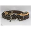 Image 1 : BULLET BELT, HARNESS DECORATION, 3 SETS OF SPURS