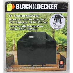 BLACK AND DECKER 52" PREMIUM BARBEQUE GRILL COVER
