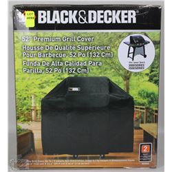 BLACK AND DECKER 52" PREMIUM BARBEQUE GRILL COVER