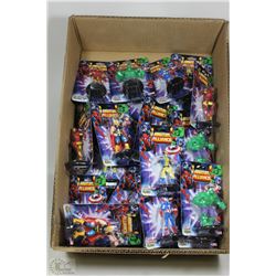 BOX  OF MARVEL MINIATURE ALLIANCE COLLECTOR
