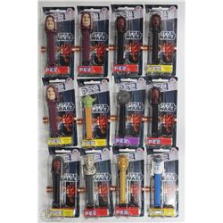 NEW COLLECTOR STAR WARS PEZ DISPENSERS