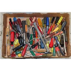 BOX OF ASSORTED TOOLS
