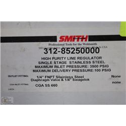 SMITH ANALYTICAL REGULATOR TWO STAGE BRASS/