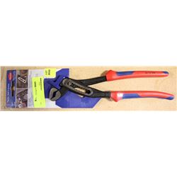 LOT OF 3 KNIPEX 10" WATER PUMP PLIERS