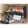 Image 1 : BOX OF ASSORTED TOOLS-SOCKETS+PLANER+SAWS