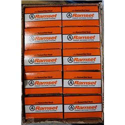 CASE OF RAMSET RED HEAD POWERED FASTNERS