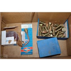 BOX WITH WELDING TIP, SANDING DISCS, 3/4"- 2-1/2"