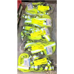 LOT OF 5 BAGS HIWA/LITE CHIN STRAPS