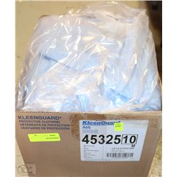 BOX OF 26 CLEANGUARD 2XL F/R DISPOSABLE COVERALLS