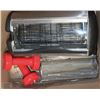Image 1 : BOX WITH TOASTER OVEN AND DUMBBELLS