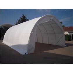 20' X30'X12' PEAK CEILING STORAGE SHELTER C/W