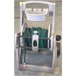 GARDEN HOSE AND HOSE REEL
