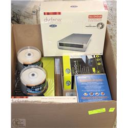 BOX OF DVD-R'S