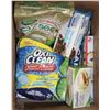 Image 1 : BOX WITH LAUNDRY DETERGENT+KLEENEX+FREEZER BAGS