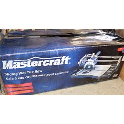 MASTERCRAFT SLIDING WET TILE SAW