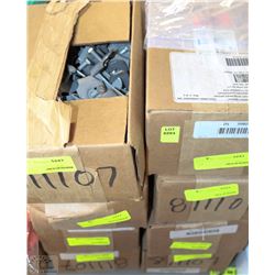 8 BOXES OF CLAMP BRACKETS