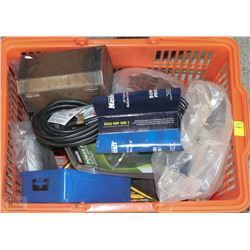 BASKET WITH DRILL BITS POWER POST TIMER, EXTENSION