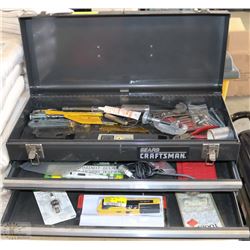 CRAFTSMAN TOOL BOX WITH CONTENTS