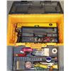 Image 1 : PLASTIC TOOL BOX WITH CONTENTS