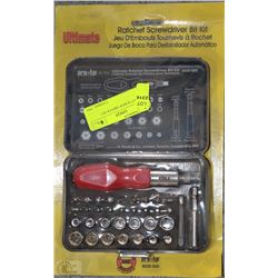 RATCHET SCREW DRIVER SET