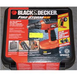 NEW BLACK & DECKER DRILL