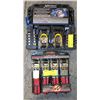 Image 1 : LOT OF 2 SETS OF RATCHET STRAPS