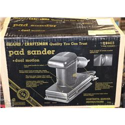 CRAFTSMAN DUAL MOTION PAD SANDER