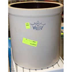 3 GALLON USA CROCK