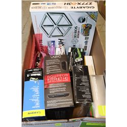BOX OF COMPUTER ACCESSORIES