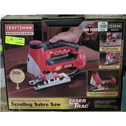 CRAFTSMAN SCROLLING SABRE SAW WITH LASER TRAC