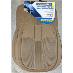 SET OF FLOOR MATS