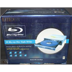 LITEON 2 TIMES BLUE RAY TRIPLE DISC WRITER
