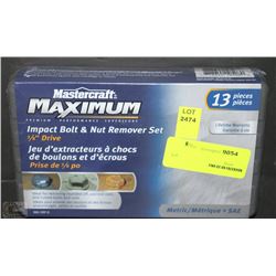 MASTERCRAFT 13PCS IMPACT BOLT+ NUT