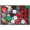 Image 1 : BOX OF SPRAY PAINT AND CLEANERS