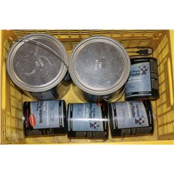 CRATE OF PAINT