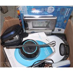 BOX WITH ASSORTED ELECTRONICS