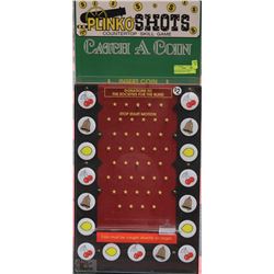 PLINKO SHOTS $2 COUNTERTOP SKILL GAME CATCH A COIN