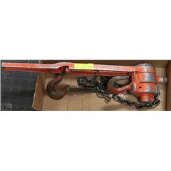 COLUMBUS MCKINNON HEAVY DUTY CHAIN PULLER