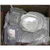 Image 1 : LARGE BOX OF PYREX DISHES, CORNINGWARE ETC