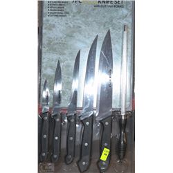 7 PC GERMAN STYLE KNIFE SET