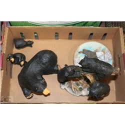 LOT OF COLLECTIBLE BEARS & EAGLE