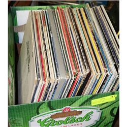 BOX OF LP'S INCL. SPRINGSTEEN , SIMON &  GARFUNKEL